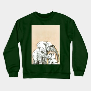 Rocking Elephants Crewneck Sweatshirt